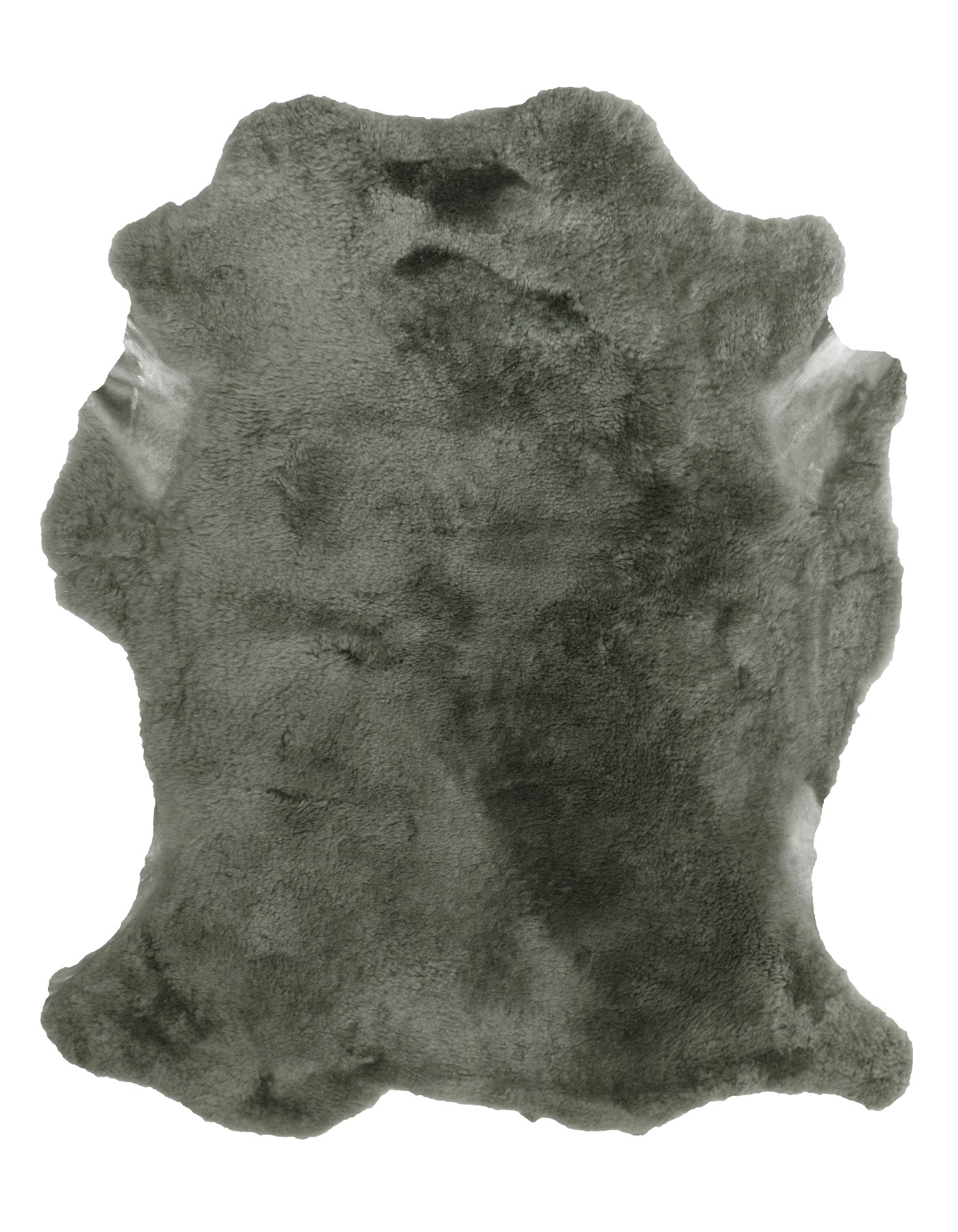 Luvsa AMT-225 100% Natural AAA Grade African Merino Sheep Skin Rug Grey