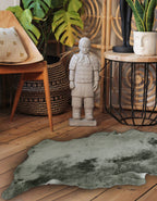 Luvsa AMT-225 100% Natural AAA Grade African Merino Sheep Skin Rug Grey