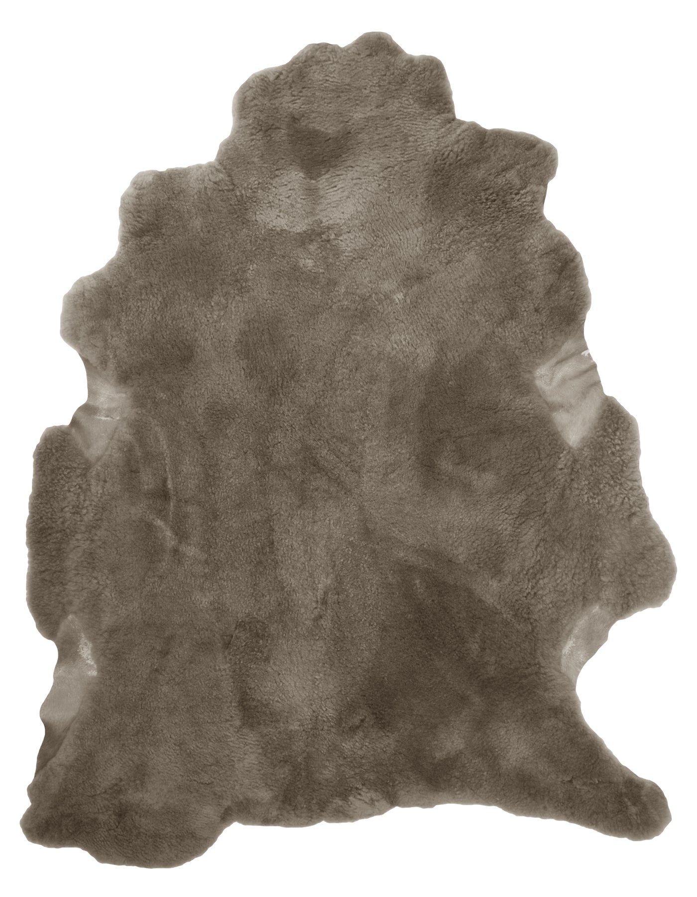 Luvsa AMT-226 100% Natural AAA Grade African Merino Sheep Skin Rug - Mink