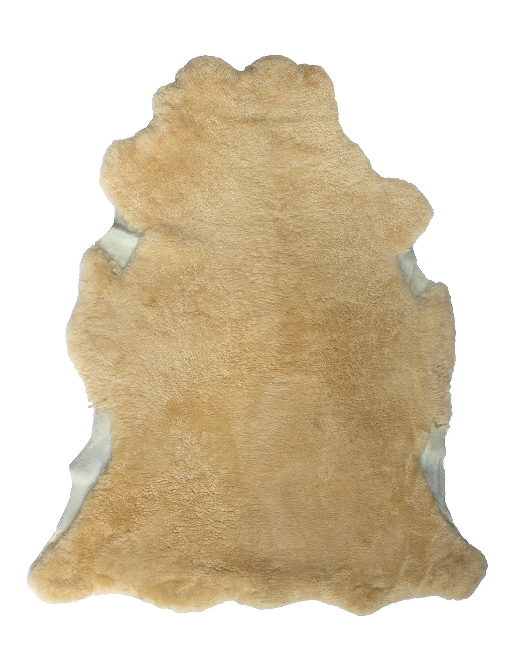 Luvsa AMT-228 100% Natural AAA Grade African Merino Sheep Skin Rug - Champagne