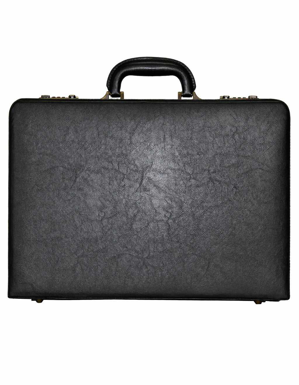 Fino AT-101 Faux Leather Business Briefcase with Dual Combination Locks