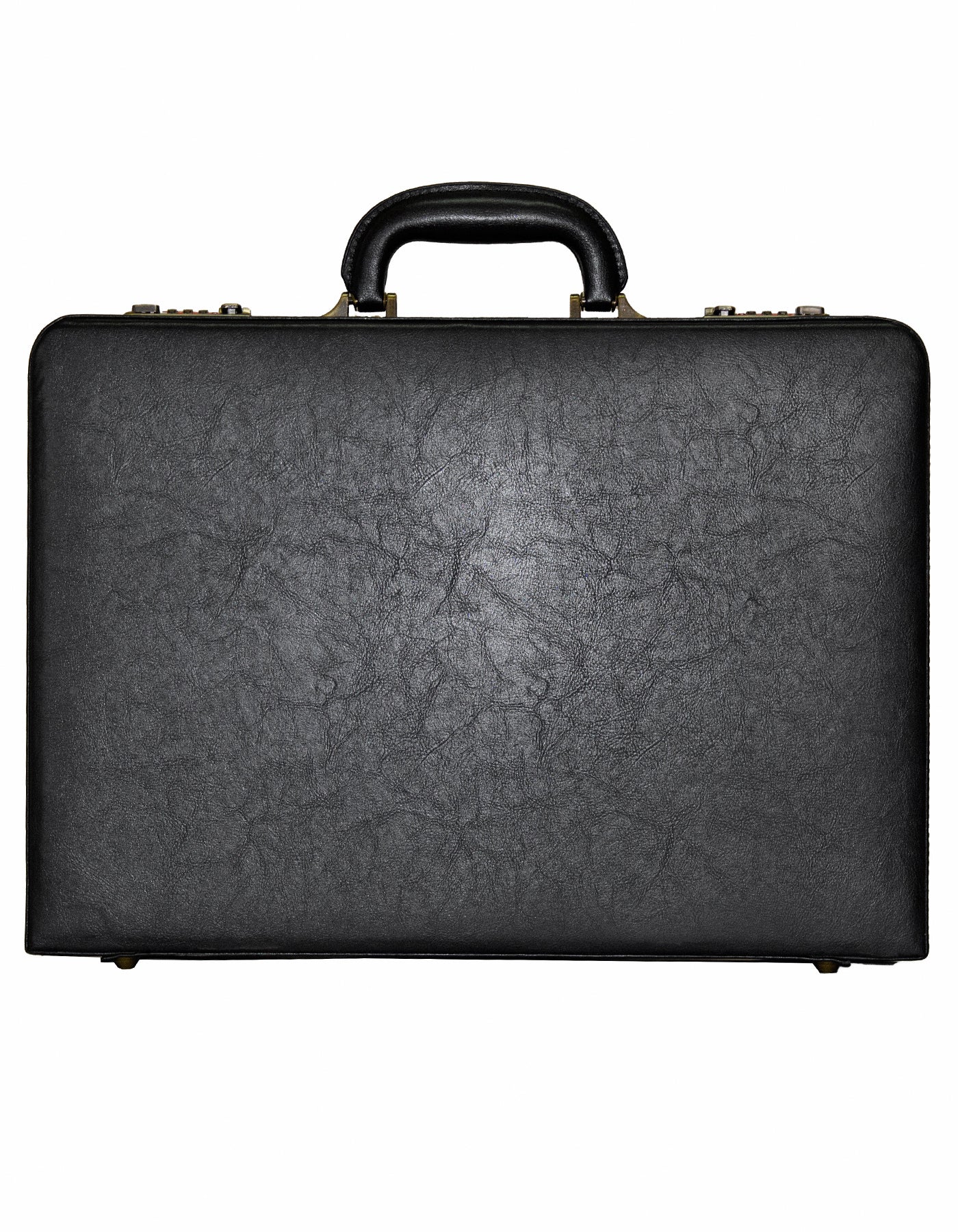 Fino AT-101 Faux Leather Business Briefcase with Dual Combination Locks