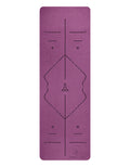 Tumaz Care AYM2401 Water Resistant Eco-friendly Non-Slip TPE Align Yoga Mat