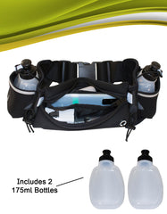 Fino B4502 Hiking & Jogging Waist Bag with Water Bottle Holders