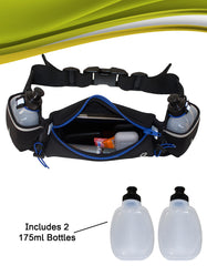 Fino B4502 Hiking & Jogging Waist Bag with Water Bottle Holders