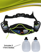 Fino B4502 Hiking & Jogging Waist Bag with Water Bottle Holders