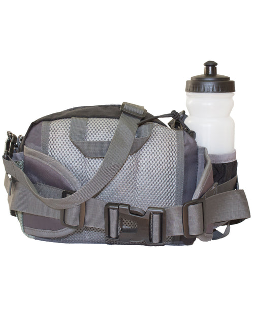 Fino B4506 Unisex Active Wear Hiking Waist Pack with Water Bottle Holder