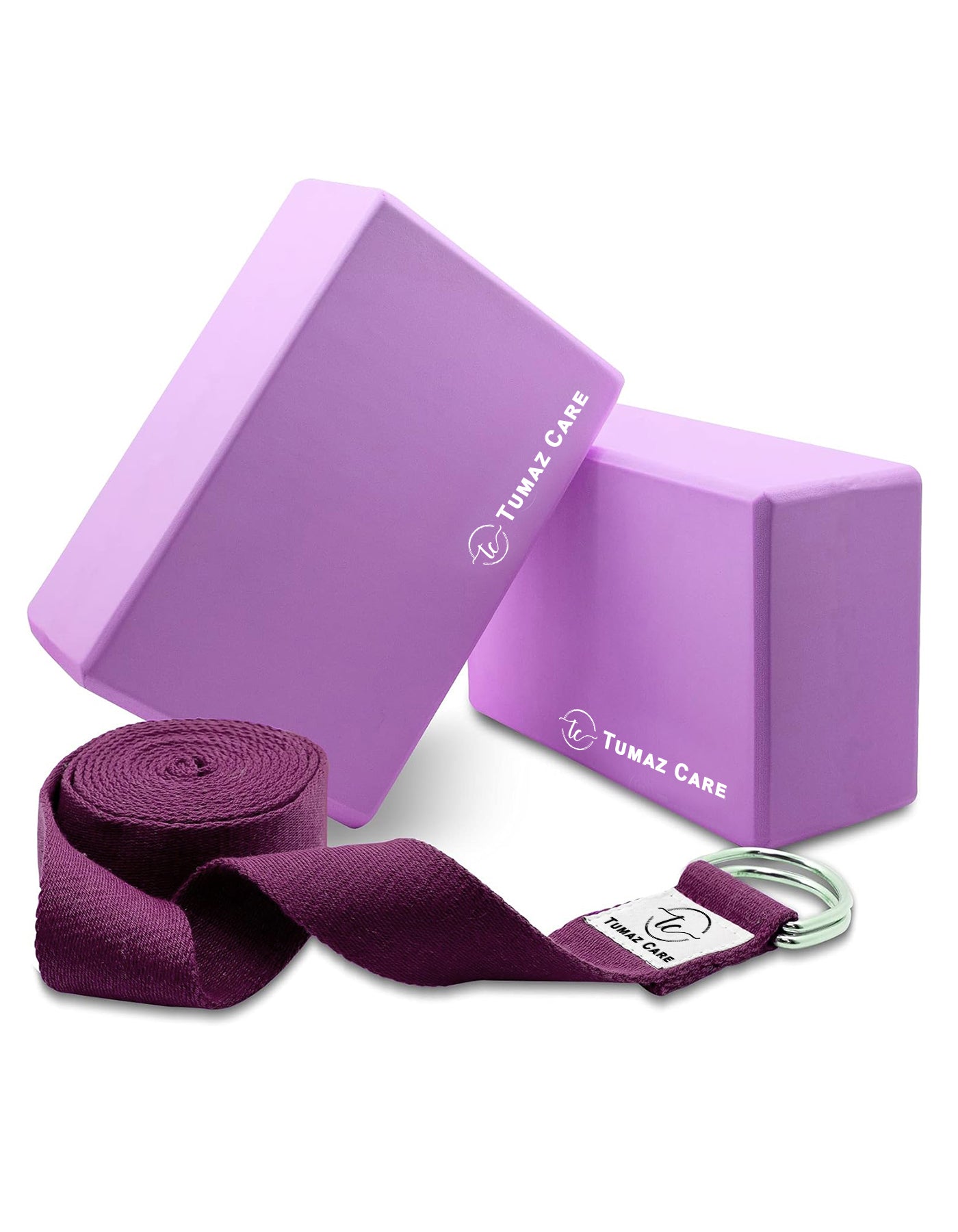 Tumaz Care BS023 Premium High Density/Lightweight Yoga EVA Foam Block Set