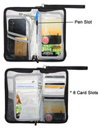 Fino CR-WT3213 Unisex Microfiber Travel Pouch with Hand Sling