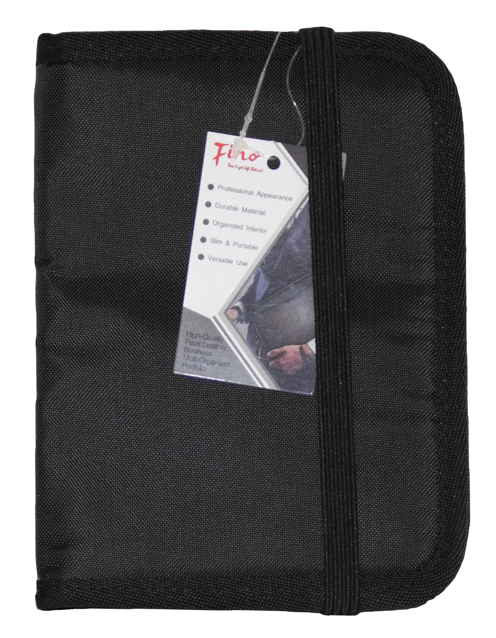 Fino CR-WT3219 Unisex Nylon Travel & Passport Pouch - Elastic Band Closure