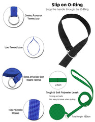 Tumaz Care DGL180 Polyester 180cm Multi-Functional Wide Dog Traction Rope