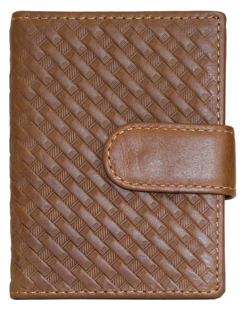 Fino DWS-801 Unisex Genuine Leather Card Holder Organizer Wallet with Box