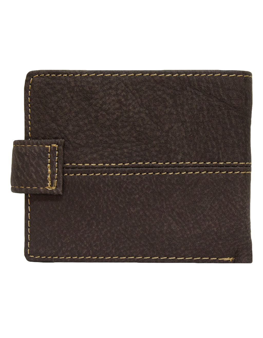 Fino DWS-802 Genuine Leather Metal Logo Card Holder Wallet with SD Card Holder & Box