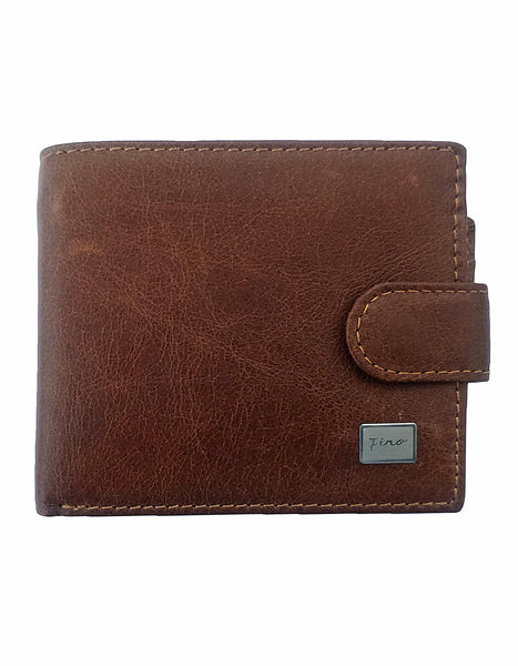 Fino DWS-812 Bifold Genuine Leather Wallet with SD Card Holder with Box