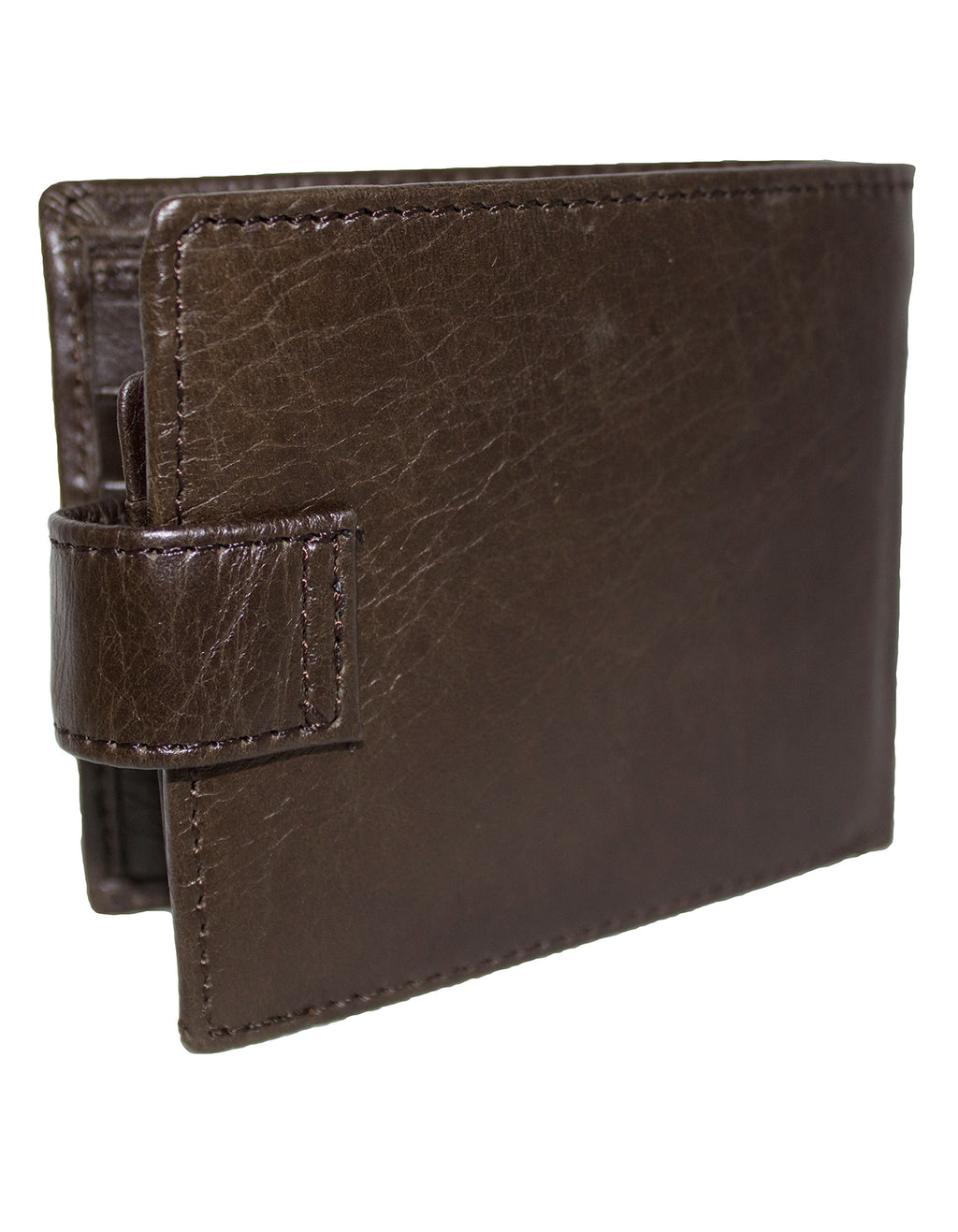 Fino DWS-818 Genuine Leather Cow Skin Card Holder Wallet with SD Card Holder & Box