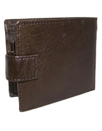 Fino DWS-818 Genuine Leather Cow Skin Card Holder Wallet with SD Card Holder & Box