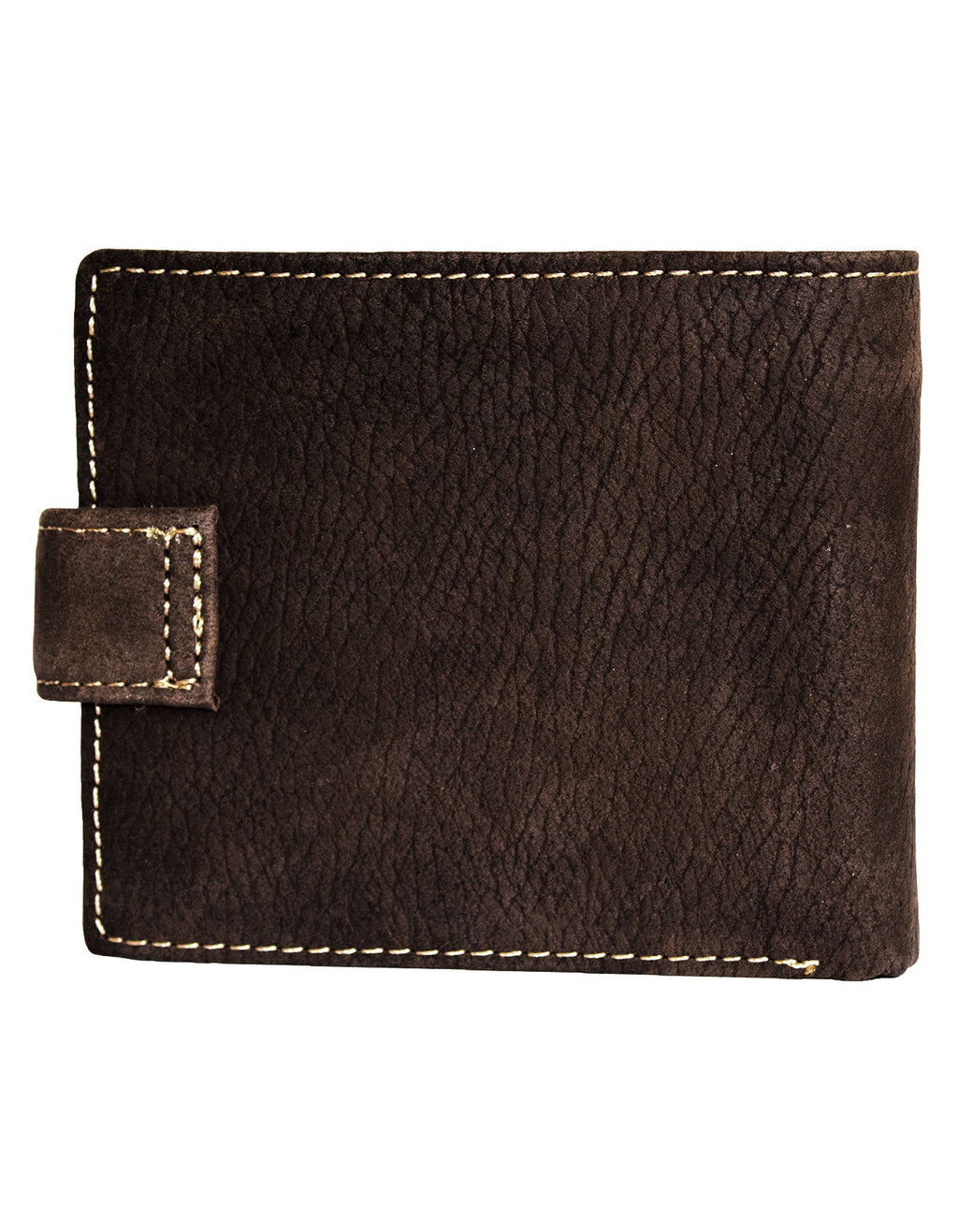 Fino DWS-83071S Genuine Leather Embossed Card Wallet with SD Card Holder & Box