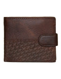 Fino DWS-832R RFID Blocking Genuine Leather Card Bifold Wallet with Box