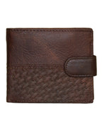 Fino DWS-832R RFID Blocking Genuine Leather Card Bifold Wallet with Box