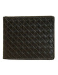 Fino DWS-833R Genuine Leather Bifold RFID Blocking Card Wallet with Box