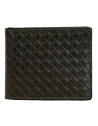 Fino DWS-833R Genuine Leather Bifold RFID Blocking Card Wallet with Box