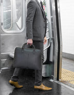 Fino E18-BC02 Faux Leather 17” Laptop Business Briefcase for Travel