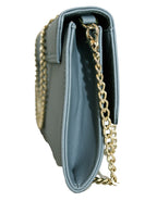 Fino F592-4+RX240819 Faux Leather 2in1 Clutch Bag with 2 Removable Straps