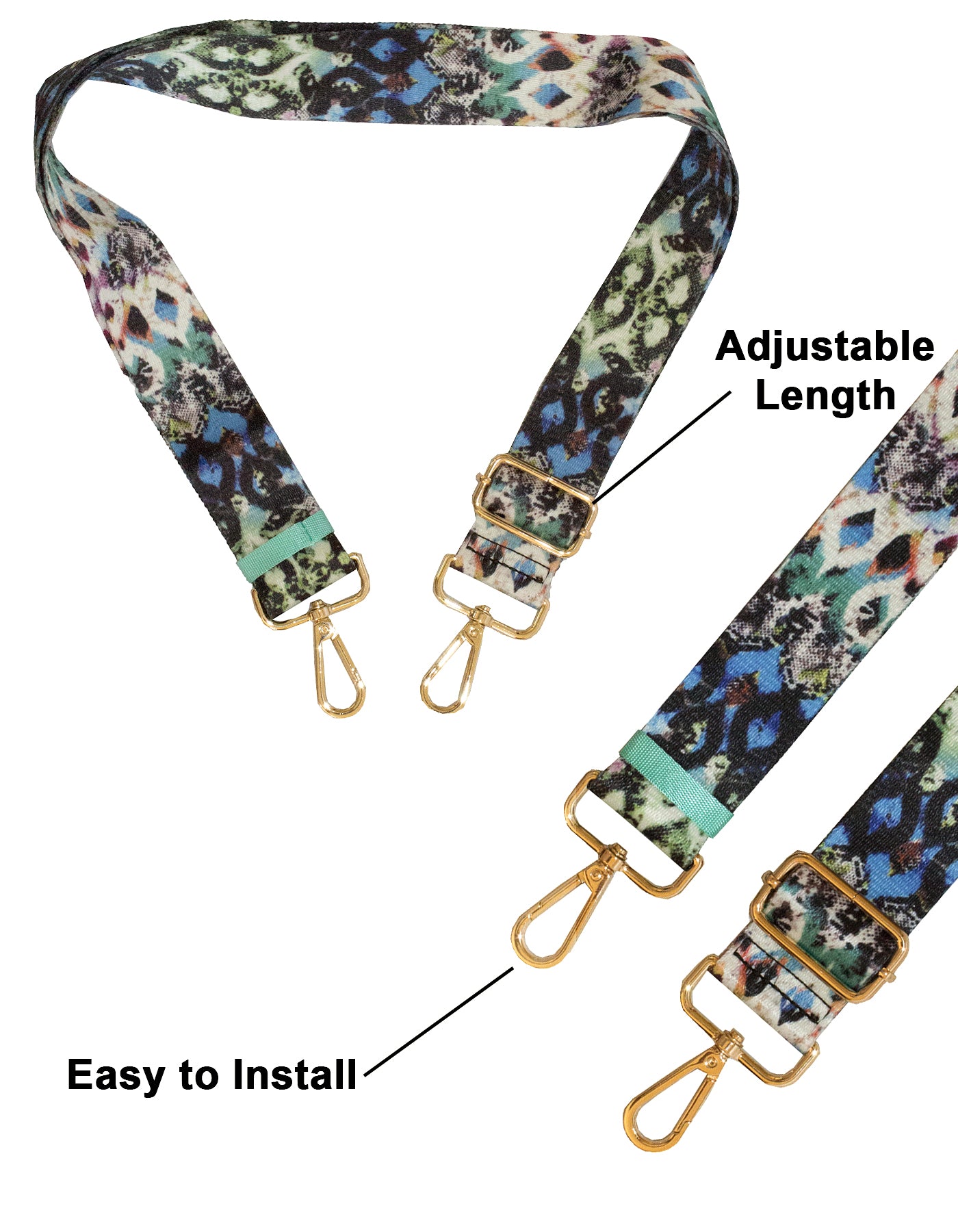 Fino F6917+RX240819 Faux Leather 2in1 Bag Organiser & 2 Removable Straps