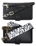 Fino F9705+RX240819 Faux Leather 2in1 Cellphone Bag & 2 Removable Straps