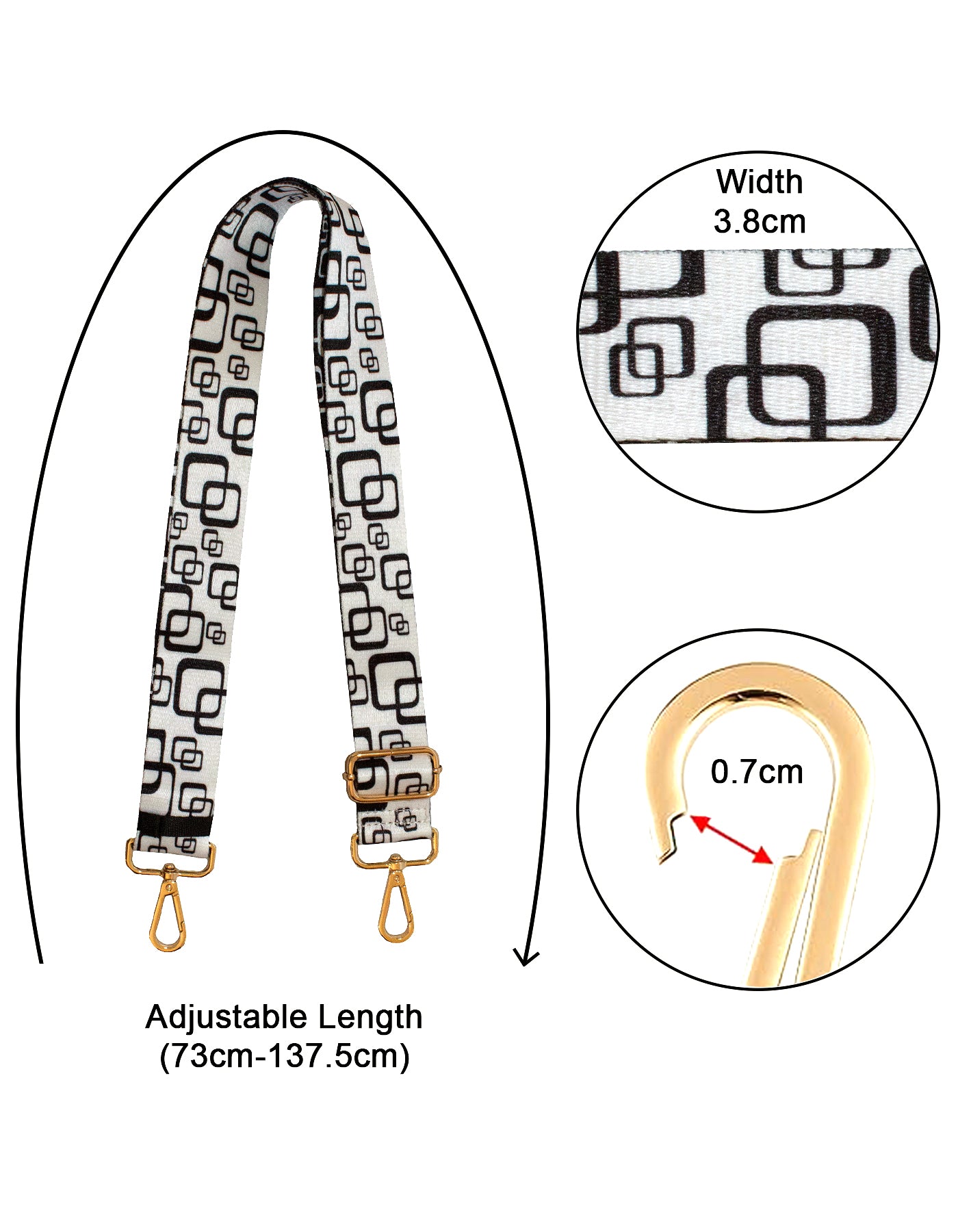 Fino F9705+RX240819 Faux Leather 2in1 Cellphone Bag & 2 Removable Straps