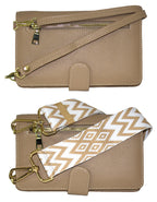 Fino F9705+RX240819 Faux Leather 2in1 Cellphone Bag & 2 Removable Straps