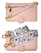 Fino F9705+RX240819 Faux Leather 2in1 Cellphone Bag & 2 Removable Straps