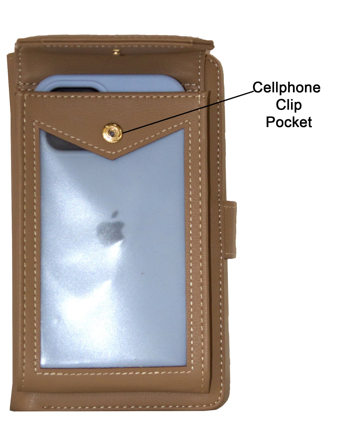 Fino F9705 Faux Leather All in 1 Purse/ Phone Bag with Shoulder Strap