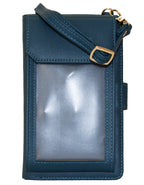 Fino F9705 Faux Leather All in 1 Purse/ Phone Bag with Shoulder Strap
