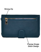 Fino F9705 Faux Leather All in 1 Purse/ Phone Bag with Shoulder Strap