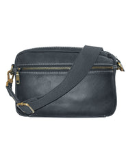 Fino FN-0230 Ladies Full Grain Genuine Leather Sling Bag/ Crossbody