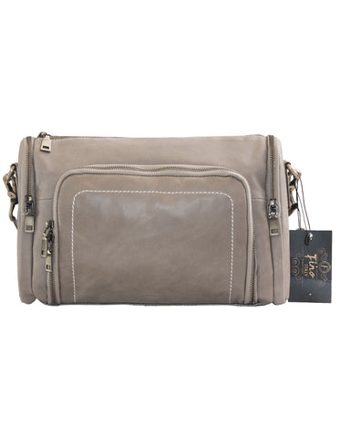 Fino FN-0253 Full Grain Genuine Leather Shoulder/ Crossbody/ Sling Bag