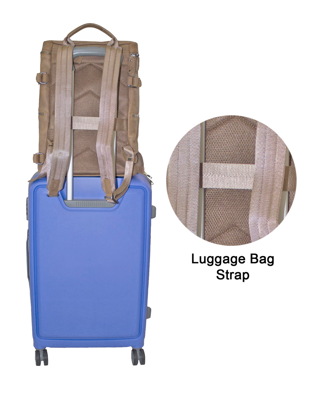 Fino FN-6805 Unisex Full Grain Genuine Leather 15-inch Laptop Backpack