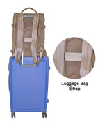 Fino FN-6805 Unisex Full Grain Genuine Leather 15-inch Laptop Backpack