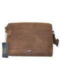 Fino FN-6811 Timeless Full Grain Genuine Leather Crossbody/Sling Bag