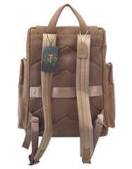Fino FN-7800 Unisex Full Grain Genuine Leather 15-inch Laptop Backpack