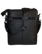 Fino FN8021-2 Unisex Full Grain Genuine Leather Sling/ Crossbody Bag