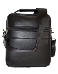 Fino FN8022-3 Unisex Full Grain Genuine Leather Sling/ Satchel Bag