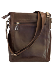Fino FN8056- 3 Unisex Business Genuine Leather Sling/ Satchel Bag