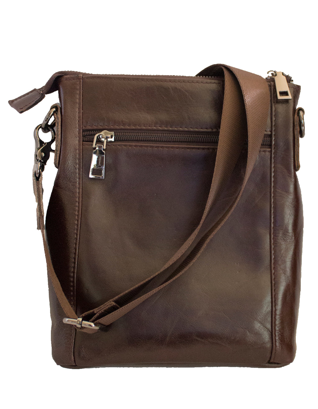 Fino FN8059-2 Unisex Business Genuine Leather Sling/ Satchel Bag