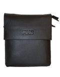 Fino FN8307-3 Unisex Full Grain Genuine Leather Sling/ Satchel Bag