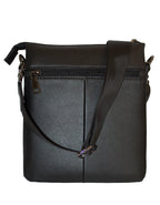 Fino FN8401-2 Unisex Full Grain Genuine Leather Sling/ Satchel Bag
