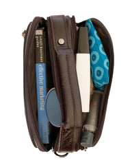 Fino FN8813-3 Unisex Business Genuine Leather Messenger/ Sling Bag