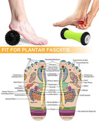 Tumaz Care FR021 3in1 Hand and Foot Massage Roller Spiky Ball and Lacrosse Ball