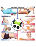 Tumaz Care FR021 3in1 Hand and Foot Massage Roller Spiky Ball and Lacrosse Ball